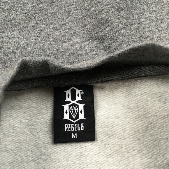 Rebel 8 Crew Neck Sweatshirt Mens Medium - Picture 8 of 8